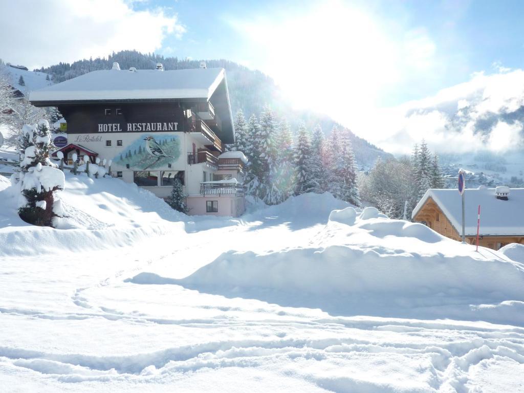 Hotel Le Roitelet Châtel Exteriér fotografie