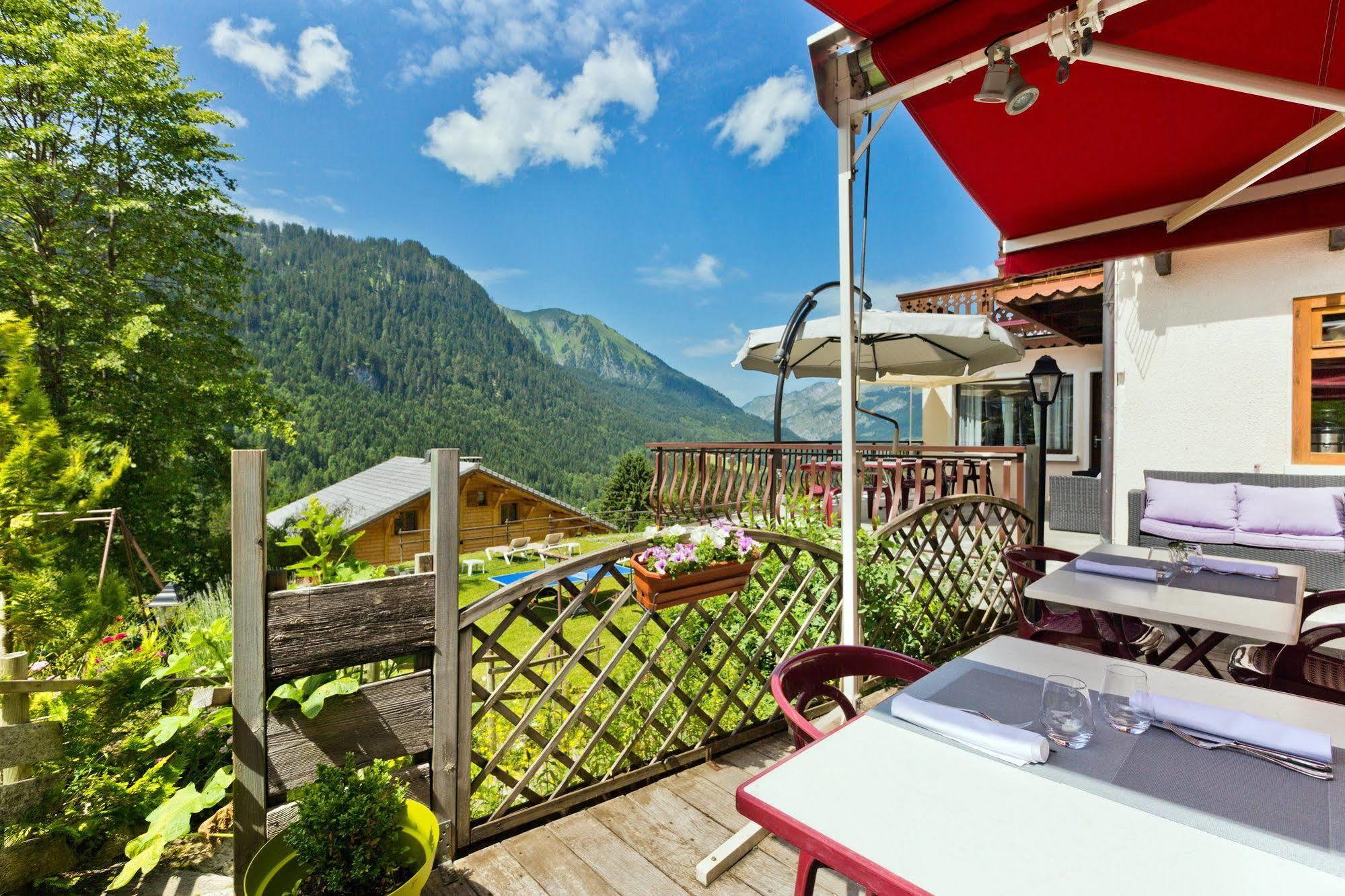 Hotel Le Roitelet Châtel Exteriér fotografie